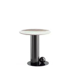 Manhattan Comfort Laurel 2pc Coffee Table and End Table Set Black