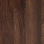 Graceland 2 Drawer Wooden Coffee Table Walnut Brown/Gold - Baxton Studio: Mid-Century Storage, Rectangular Shape