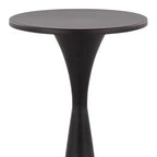 LumiSource Gemma Metal Side Table Matte Black