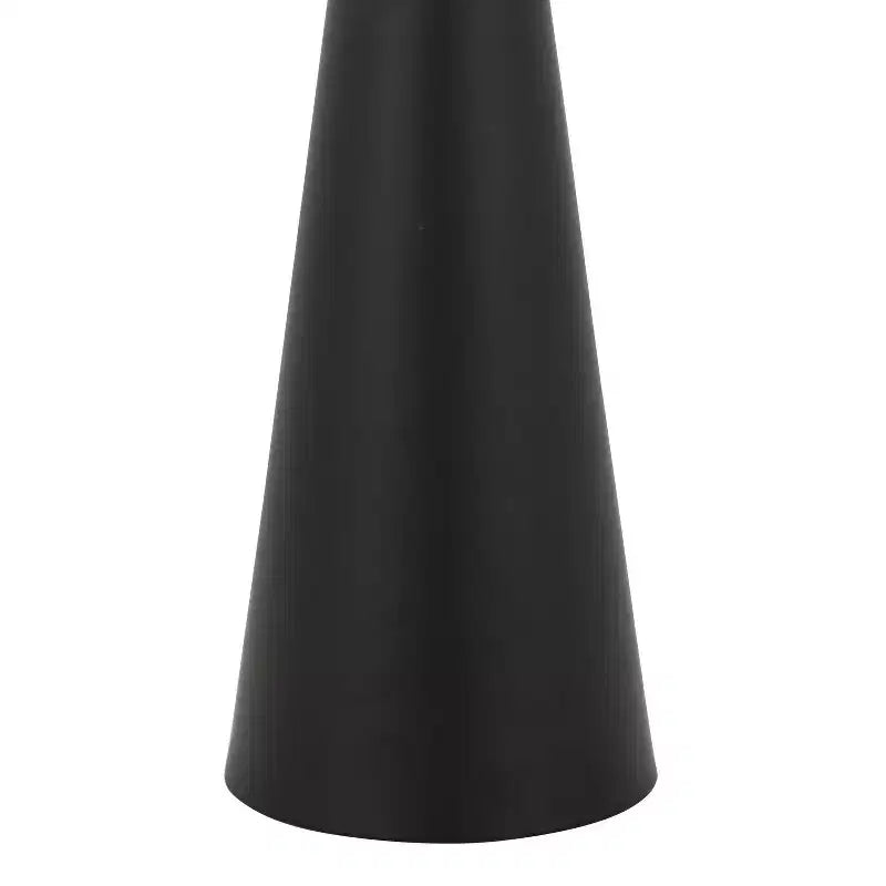 LumiSource Gemma Metal Side Table Matte Black