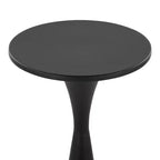 LumiSource Gemma Metal Side Table Matte Black