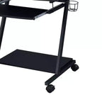 Acme Furniture Ordrees Tavolino d'Appoggio Finitura Nera