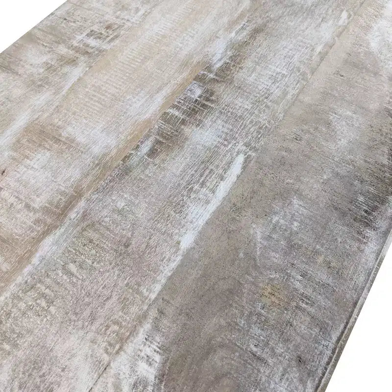 Set di Tavolini Nido Addison Carolina Living, Legno Naturale/Ferro Invecchiato: 3 Pezzi, Mango Massiccio, Struttura in Metallo, Nessun Montaggio Richiesto