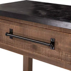 Eugene Console Table Brown - ClickDecor