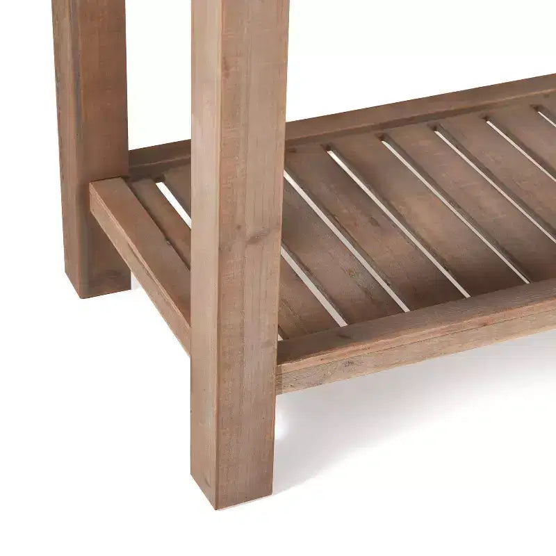 Eugene Console Table Brown - ClickDecor