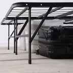 Brassex Twin Ellison Bed Frame Black