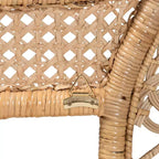 Testiera indipendente Marlette in rattan, misura queen, marrone naturale - Baxton Studio
