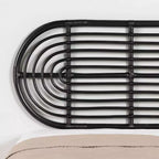 South Shore Queen Hoya Bed and Headboard Black