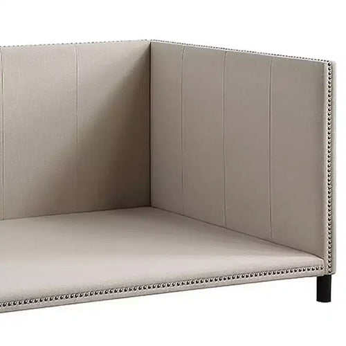 Acme Furniture Full Yinbella Bed Beige Linen