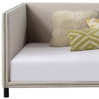 Acme Furniture Full Yinbella Bed Beige Linen