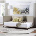 Acme Furniture Full Yinbella Bed Beige Linen