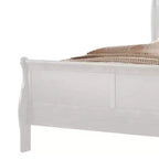 85" Twin Bed Louis Philippe, Faux Leather Headboard - Acme Furniture: KD