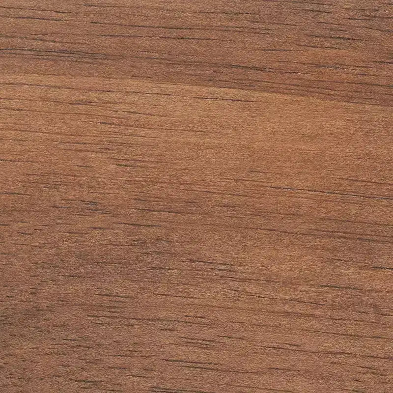 Baxton Studio Letto a piattaforma king-size con testiera ad ala Cascadia in legno, Marrone Noce