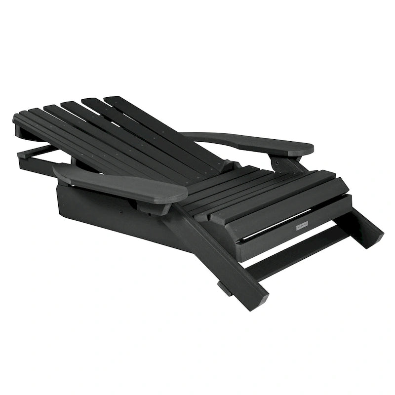 HIGHWOOD King-Size Folding and Reclining Adirondack Chair