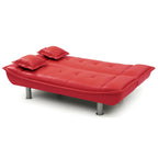 Lionel Faux Leather Sofa Bed