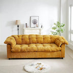 99.2  Divano profondo Chenille Comfort, Divano soffice effetto nuvola imbottito