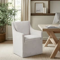 Madison Park Charlotte Dining Arm Chair with Casters