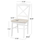 Simple Living Country Cottage Drop Leaf 3-piece Dining Set