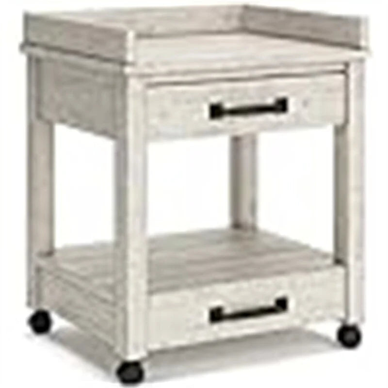 Industrial Office Printer Stand with Storage - 24 D x 22 W x 23 H
