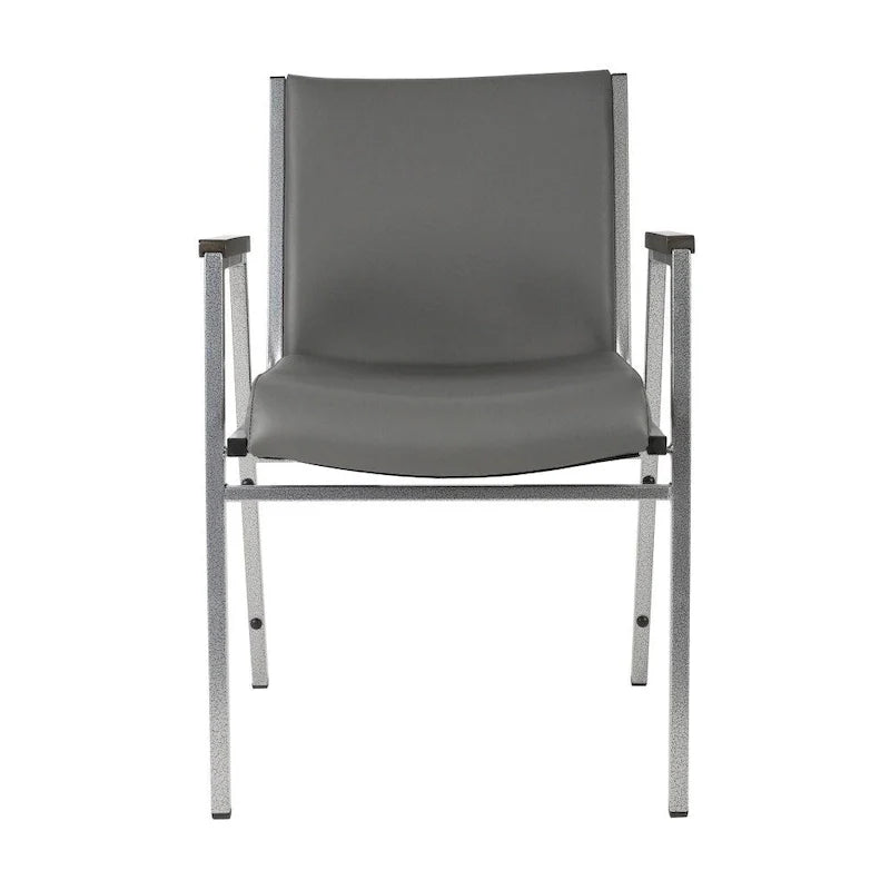Sedia impilabile per carichi pesanti con braccioli - 21P x 21L x 31A