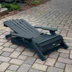 HIGHWOOD King-Size Folding and Reclining Adirondack Chair