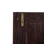 Armadio flessibile Palace Imports 100% in legno massello con maniglie in metallo o in legno
