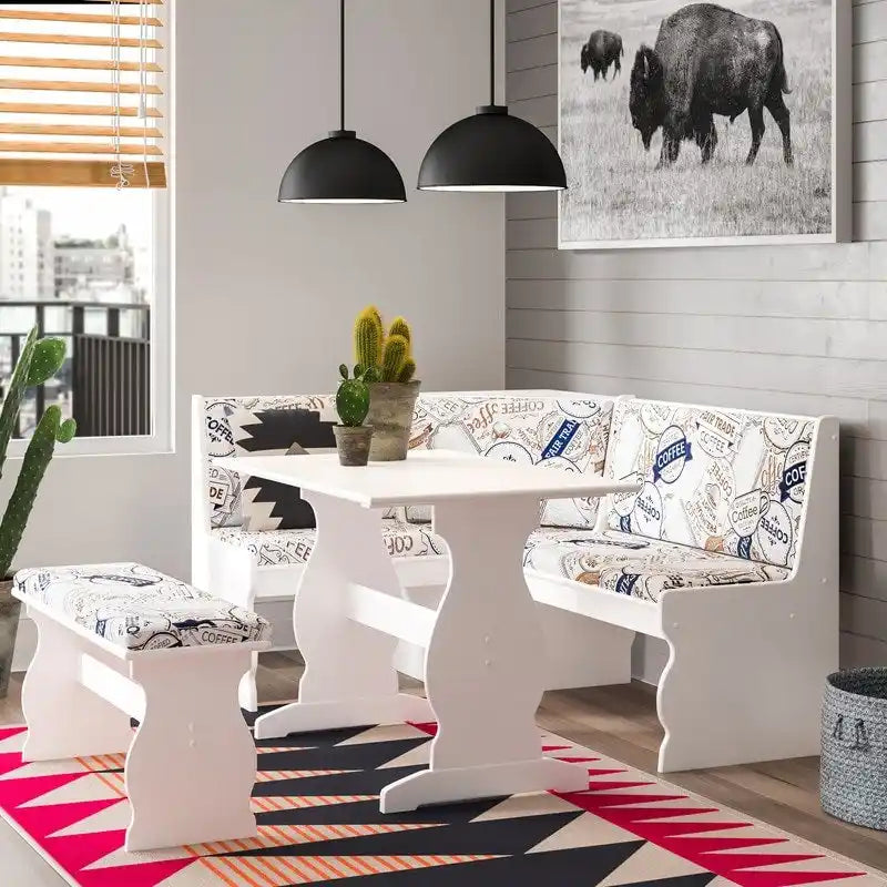 Hannah Breakfast Nook - Set da pranzo 3 pezzi