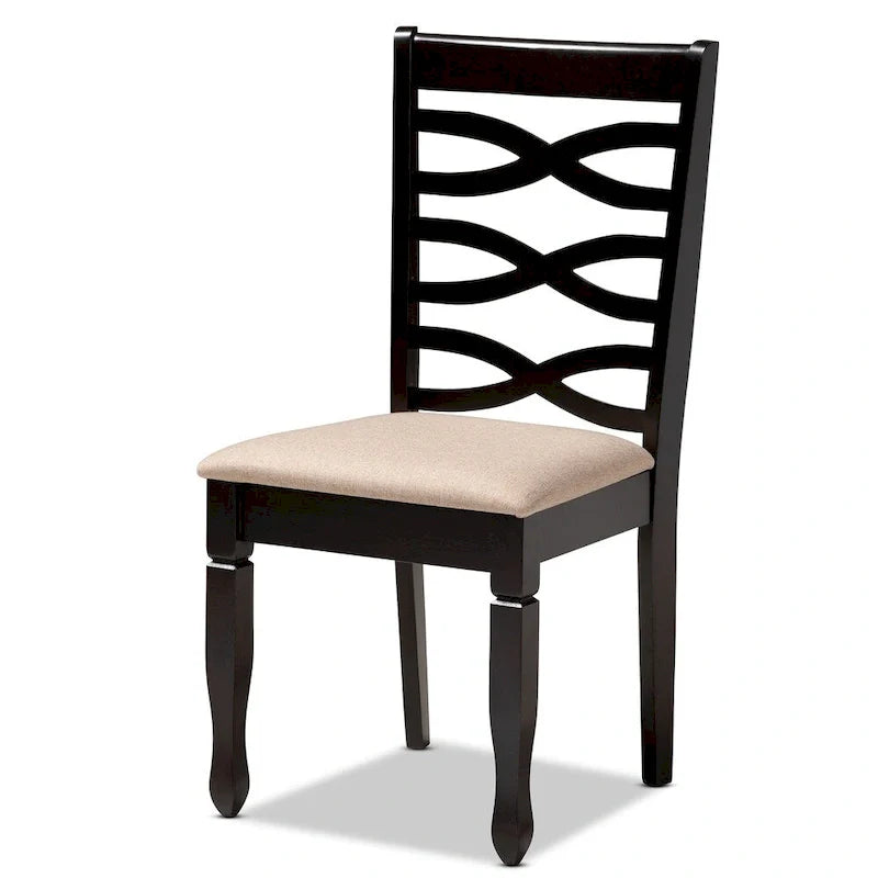 Set di 4 sedie da pranzo moderne e contemporanee