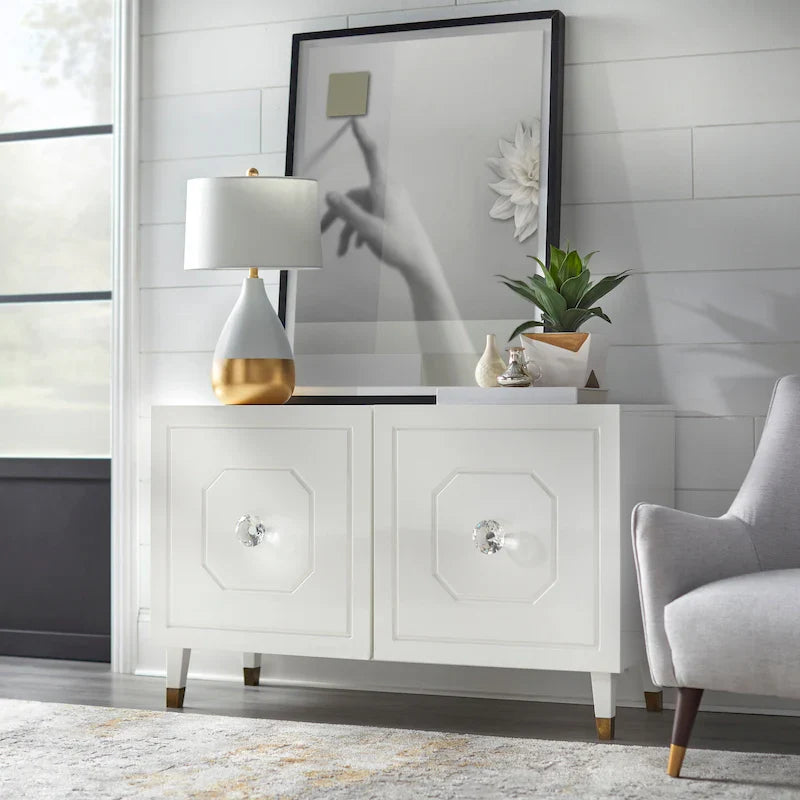 angelo:HOME Credenza/Mobile TV Jaslene Glossy Glam