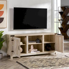 Mobile TV Middlebrook Firebranch da 58 pollici con ante scorrevoli in stile fienile