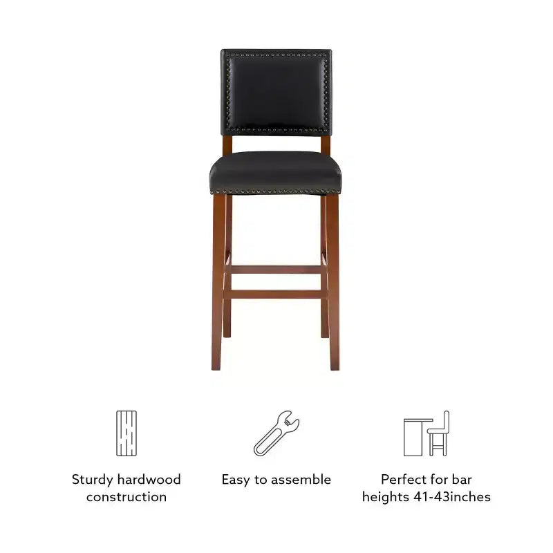 29 Brook Barstool - Linon