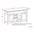Halifax TV Stand for TVs up to 60 - WyndenHall