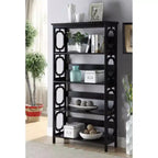 60 Omega 5 Tier Bookcase - Breighton Home