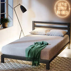 10 Arnav Modern Studio Platform 2000H Struttura letto in metallo - Zinus