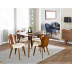 38 Folia Mid-Century Modern Dining Table - LumiSource