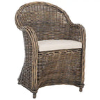 SAFAVIEH Sinja Yellow Rattan Club Chair - 24  x 26  x 35  - 24Wx26Dx35H