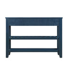 42 Console Sofa Table with Drawers and Tiers Shelves