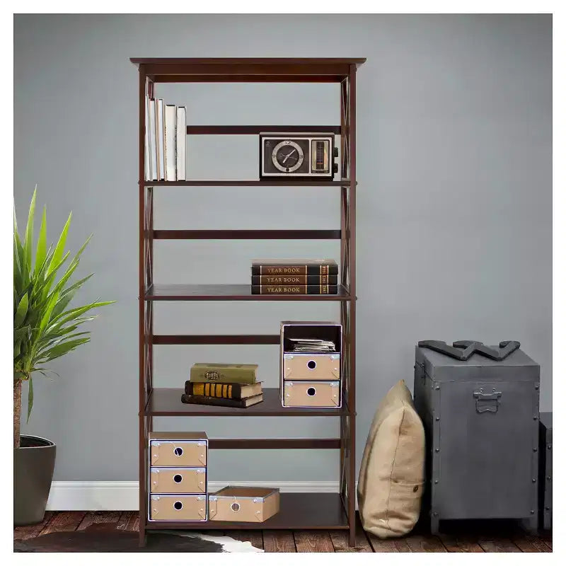 Libreria Montego a 5 Ripiani - Flora Home