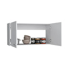 TUHOME Napoles Double Door Wall-Mounted Storage Cabinet - N/A