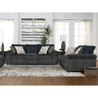 Roundhill Furniture Nason Wide Wale Corduroy Sofa and Loveseat Set