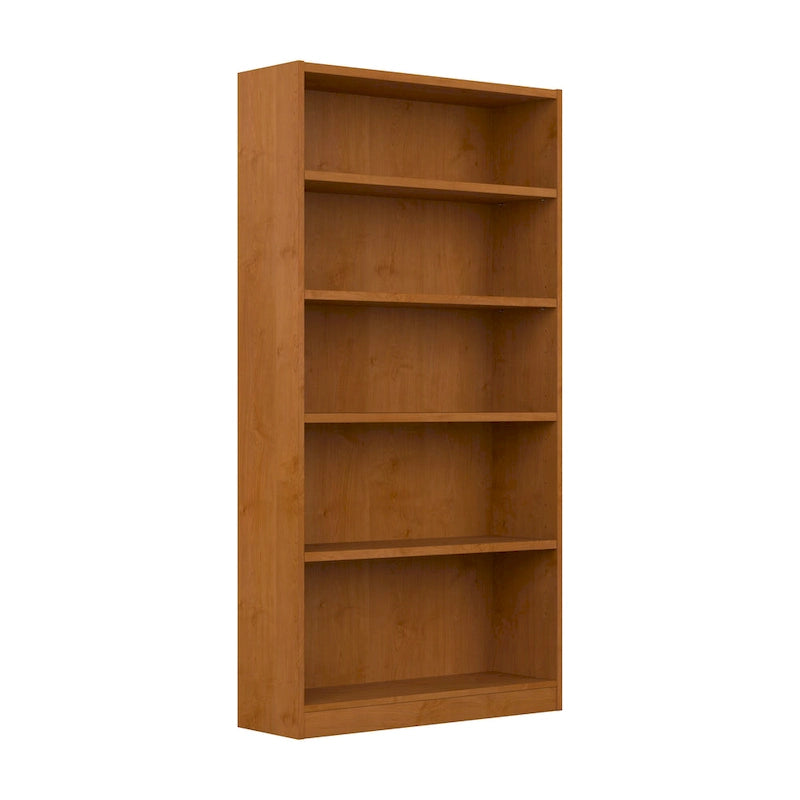 Universal Tall 5 Shelf Bookcase Storage by Bush Furniture