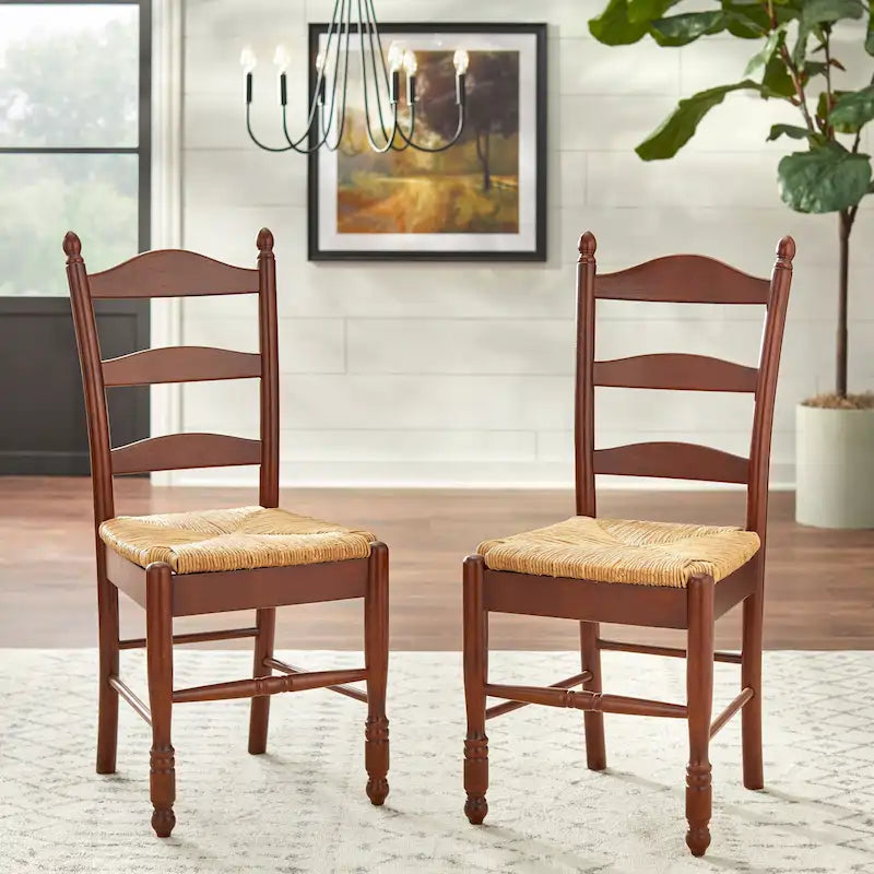 Sedia da pranzo Simple Living Jessie Ladder Back (set di 2)