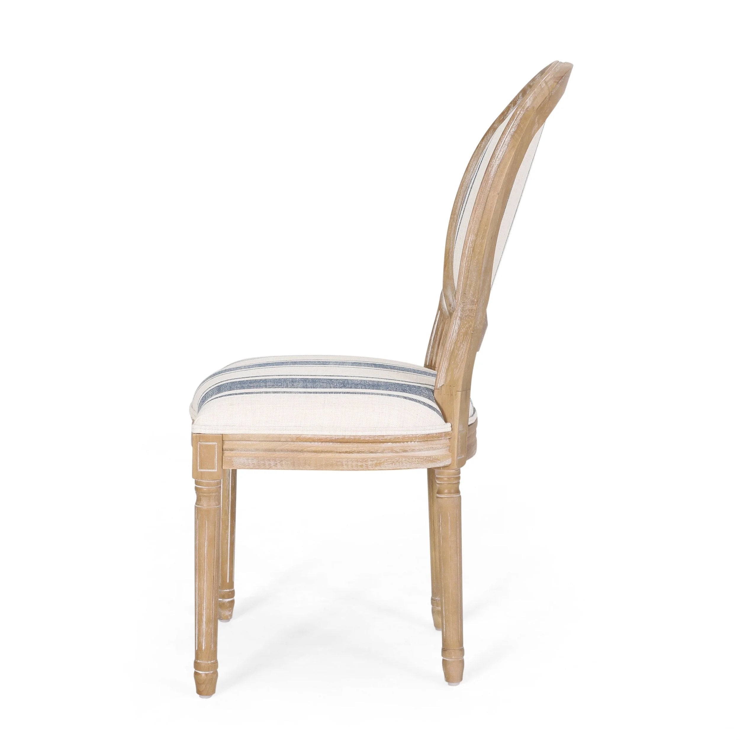 Sedie da pranzo in tessuto stile francese - NH419413