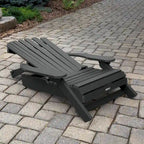 HIGHWOOD King-Size Folding and Reclining Adirondack Chair