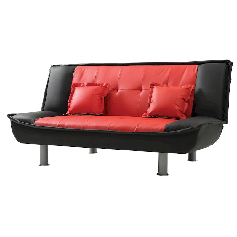 Lionel Faux Leather Sofa Bed