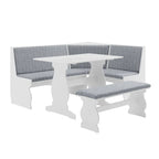 Hannah Breakfast Nook - Set da pranzo 3 pezzi