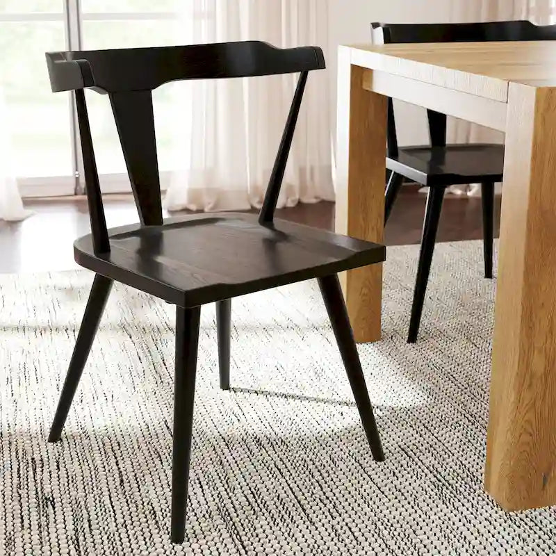 Sedia da pranzo Enzo Poly & Bark - Legno massello di rovere