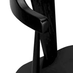 Poly & Bark Enzo Dining Chair - Solid Oak Wood