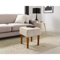 Aria Square Tufted Stool - Adore Decor