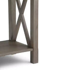 47 Waterloo Contemporary Console Sofa Table - Wyndenhall